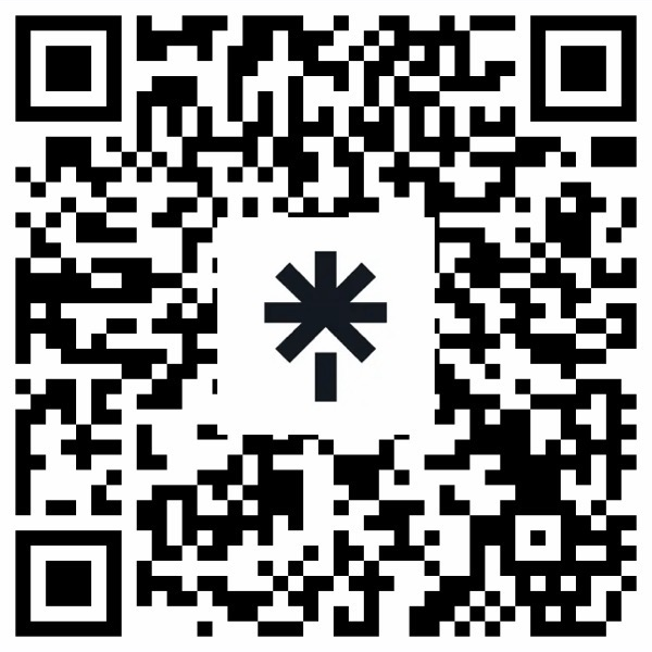 QR code that opens the On the Bun Linktree